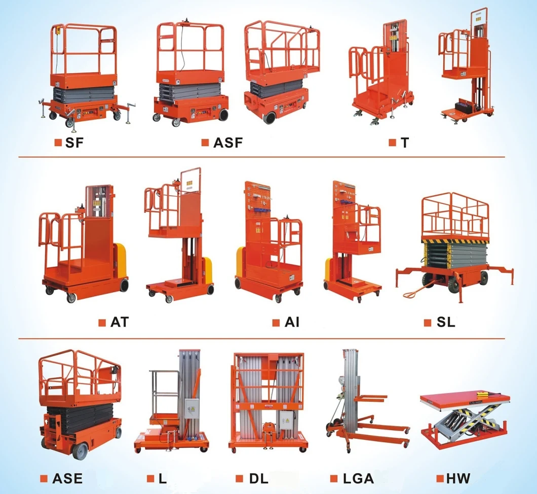 Handing Moving Electric Hydraulic Scissor Electric Lift Table / Truck
