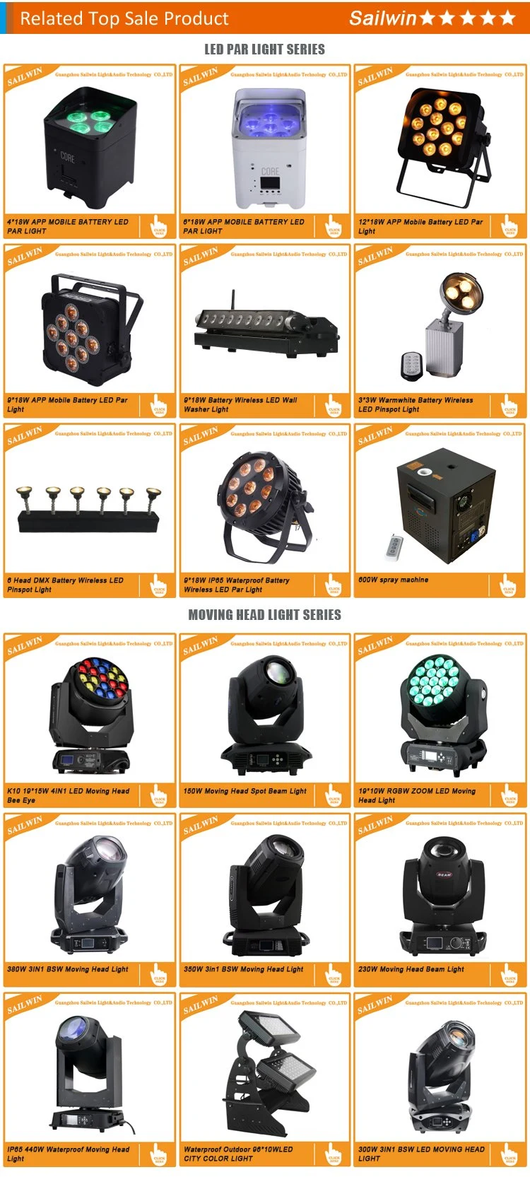 150W LED Moving Head Spot Light Stage Moving Head Gobo