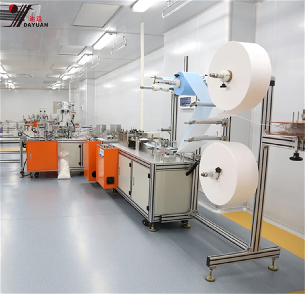 Dayuan Kz-1200 Face Mask Forming Machine Mask Earloop Machine with Ultrasonic From China