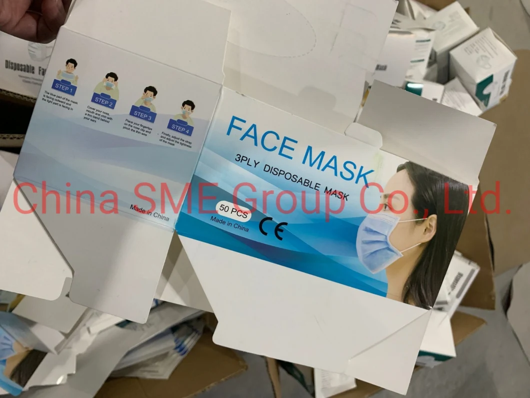 Nonwoven 3 Plys Medical Ear Loop Face Mask Machine