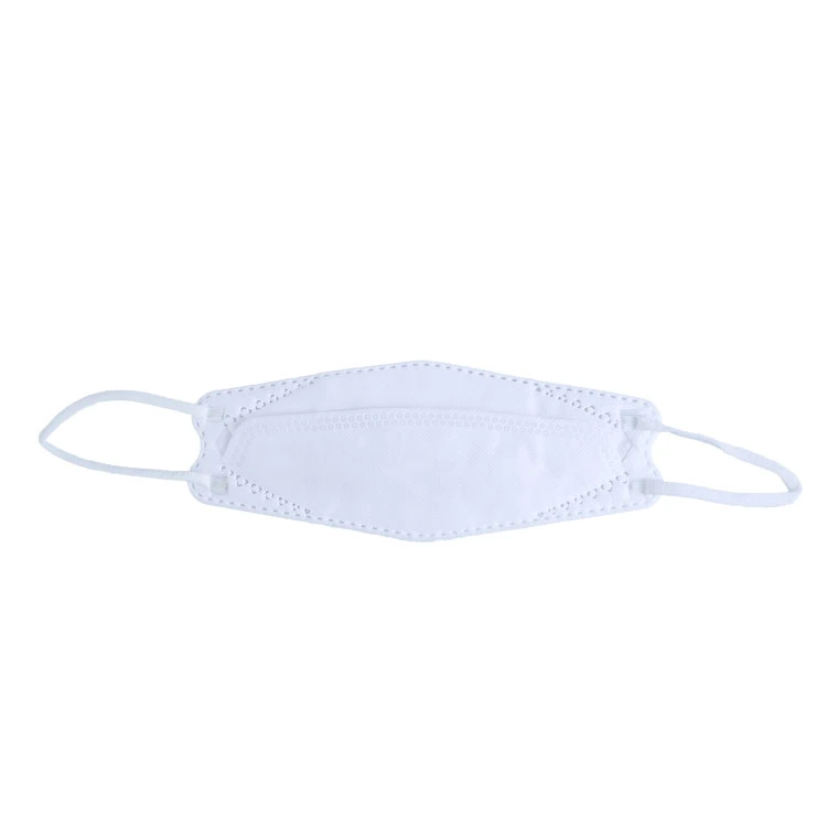 Disposable Protective White Fish Shaped Face Mask with Breathing Valve KN95 FFP1 FFP2