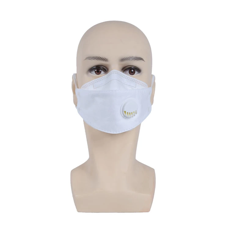 Disposable Protective White Fish Shaped Face Mask with Breathing Valve KN95 FFP1 FFP2