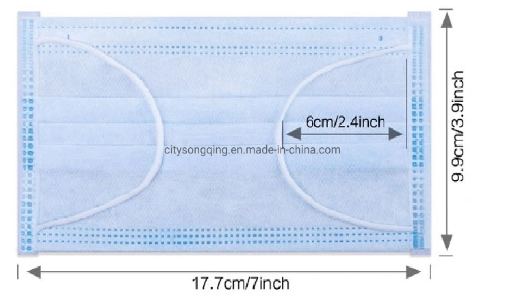 Protective Face Mask, Medical Face Mask, Doctor′ S Surgical Mask, 3ply Medical Face Mask