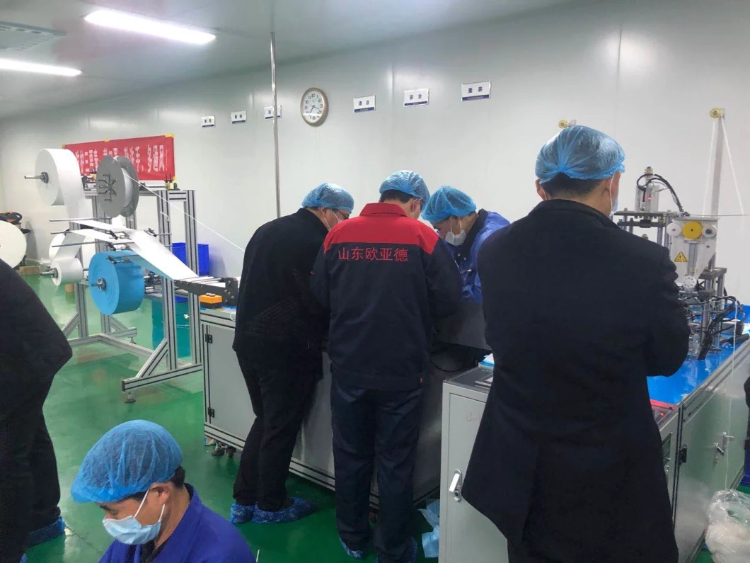 Inside Earloop Welding Machine for Produce Medical Face Mask