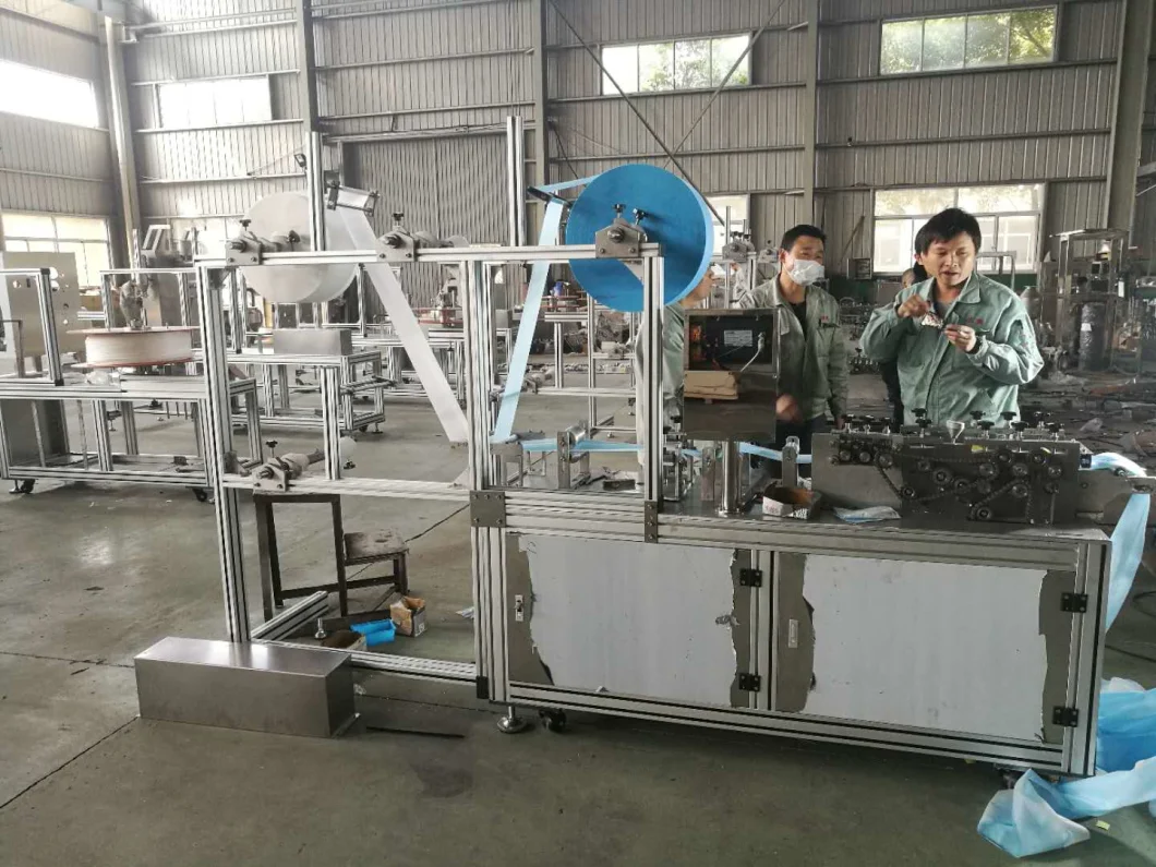 Fully Automatic Face Mask Blank Making Machine with Ultrasonic Welding