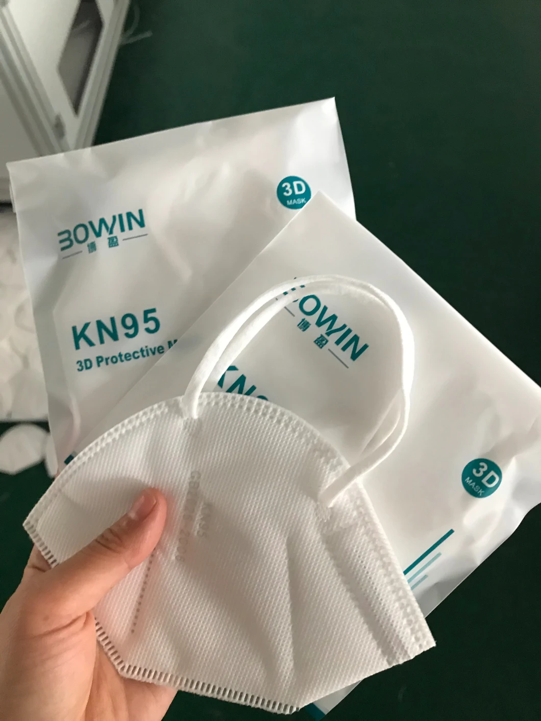 Stock Disposable Safety Mask FFP1 FFP2 Face Protective Face Mask Mask White KN95 Face Mask