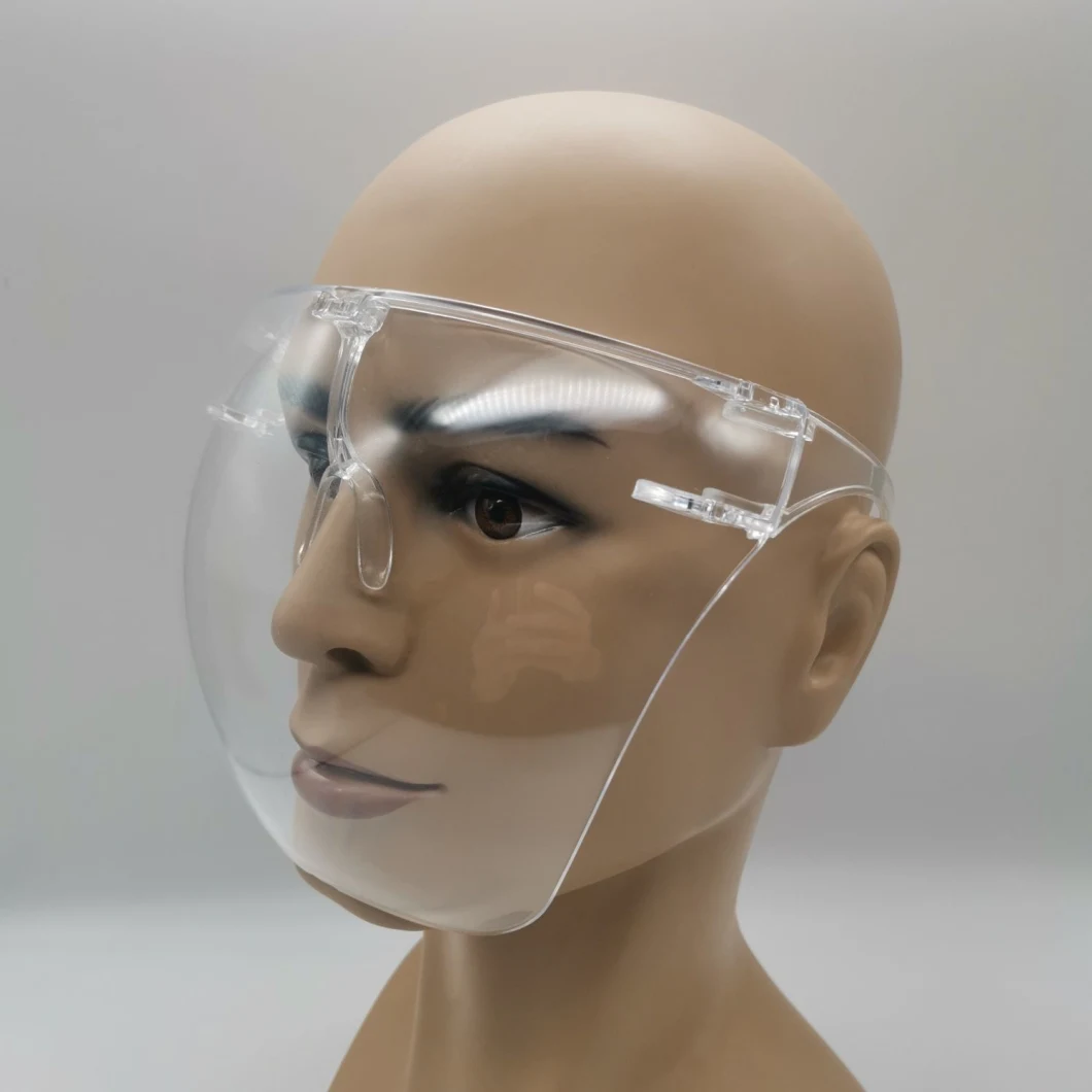 PC Transparent Full Clear Partial Auto Face Shield Isolation Face Mask