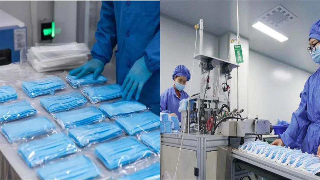 Personal Protective Equipment Face Mask Disposable Face Mask Factory Sales in Stock