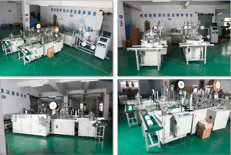 Automatic Disposable 3 Ply Face Mask Production Line Face Mask Making Machine