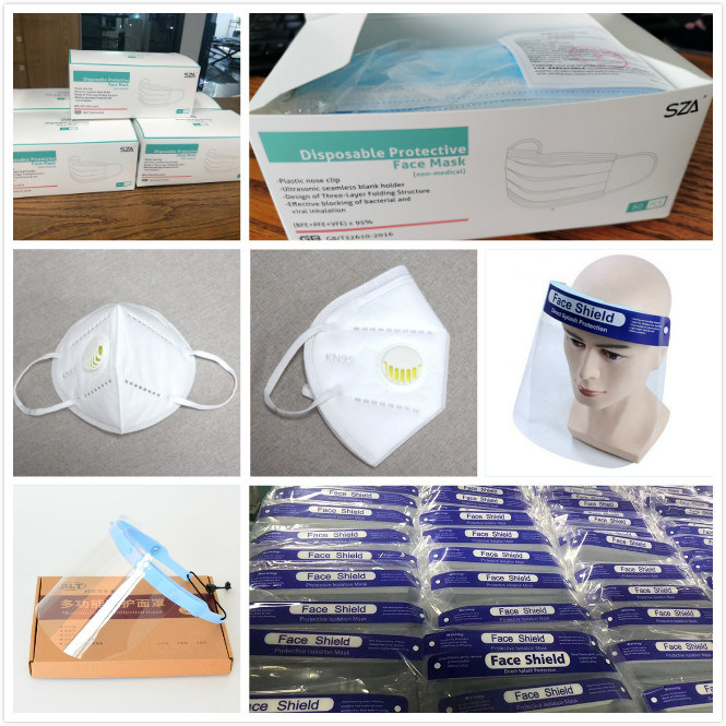 FFP2 Disposable Face Mask Respirator Anti-Virus Masks KN95 Cheapest Masks