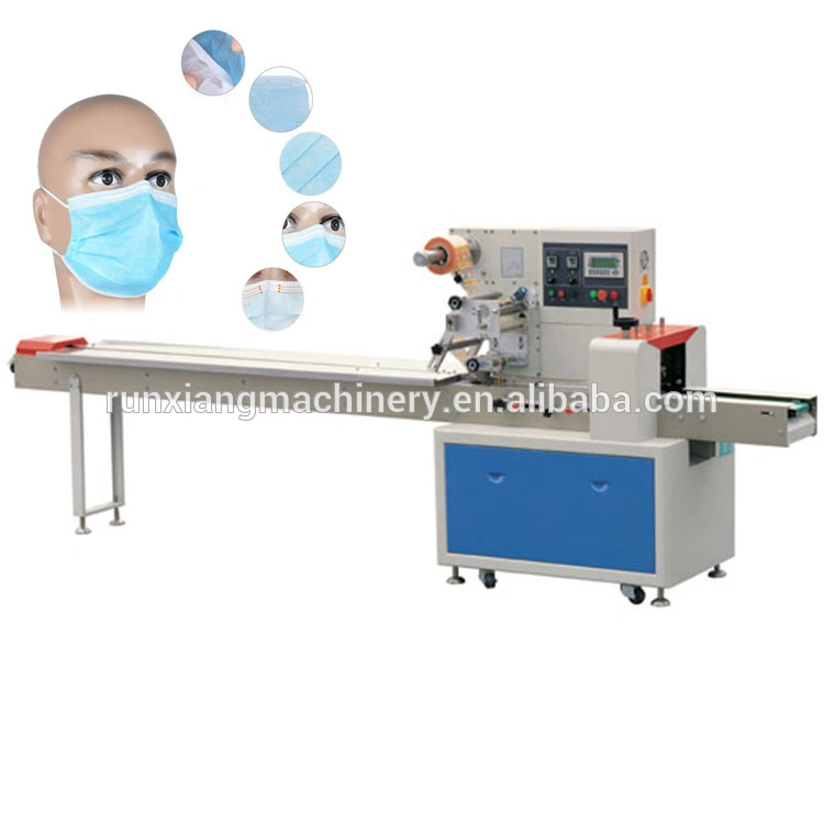 Flow Automatic Disposable Face Mask Packing Machine
