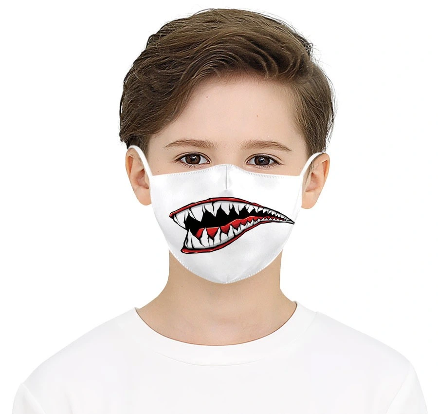 Children Washable Fashion Dye 3D Blank Sublimation Custom Designer Face Mask