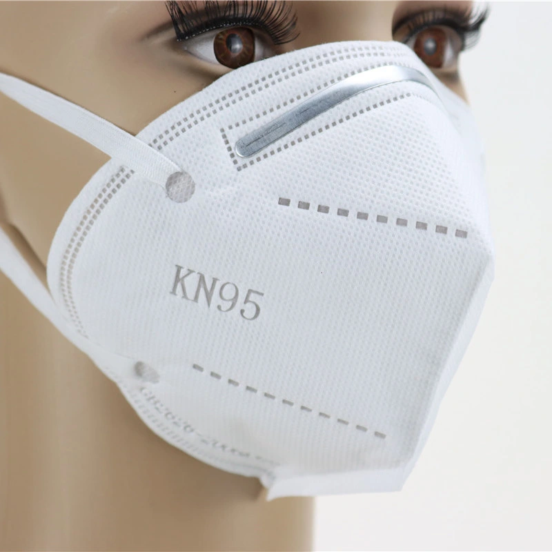 Protective Face Mask Face Mask Anti Virus Fog Haze Dust Pollution Clear Gas 5 Layer KN95