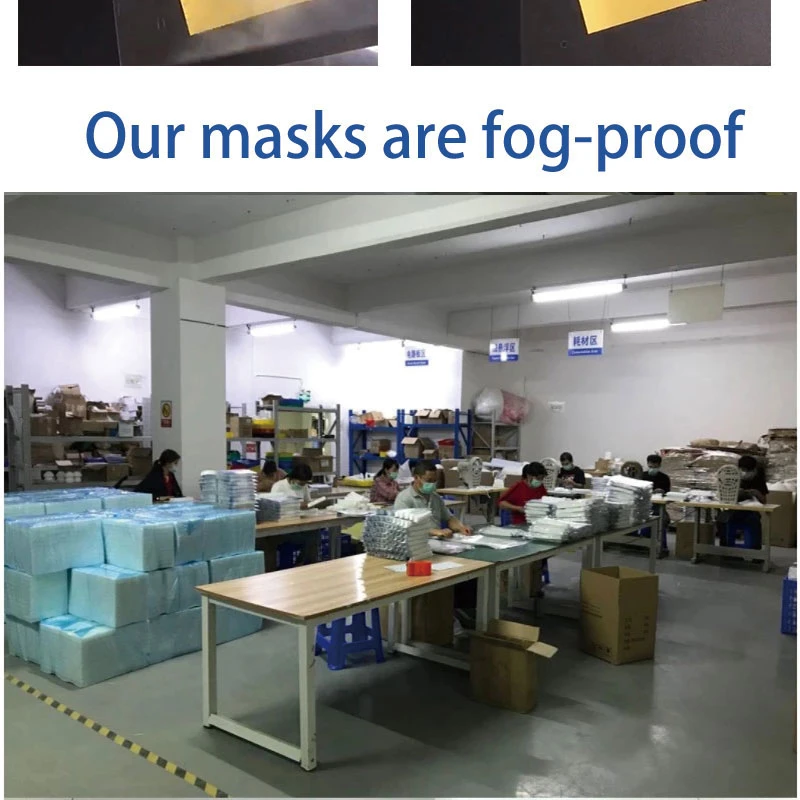 Face Shield Anti-Fog Mask, Anti-Droplet Anti-Virus Mask Transparent Face Shield