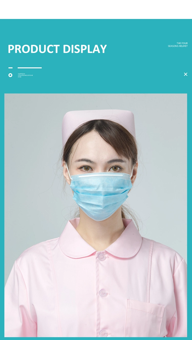 Breath Face Mask Machinery Mask Disposable in Stock Bulk Protection Mascarillas Clip for Nose Box Masker