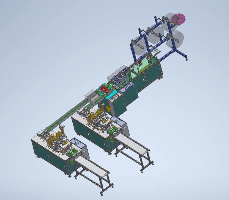 Nonwoven Face Mask Making Machine Production Line for Face Mask