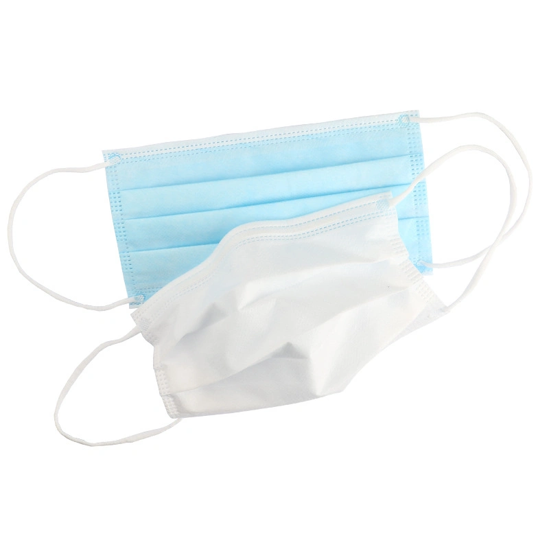 Wholesale Three-Fold Disposable Face Mask Surgical Facemask Medical Face Mask