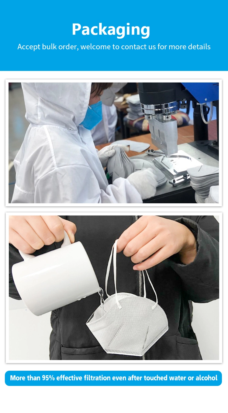 Protection Disposable Face Mask with Earloop/4-Ply Face Mask/Protective Face Mask Factory