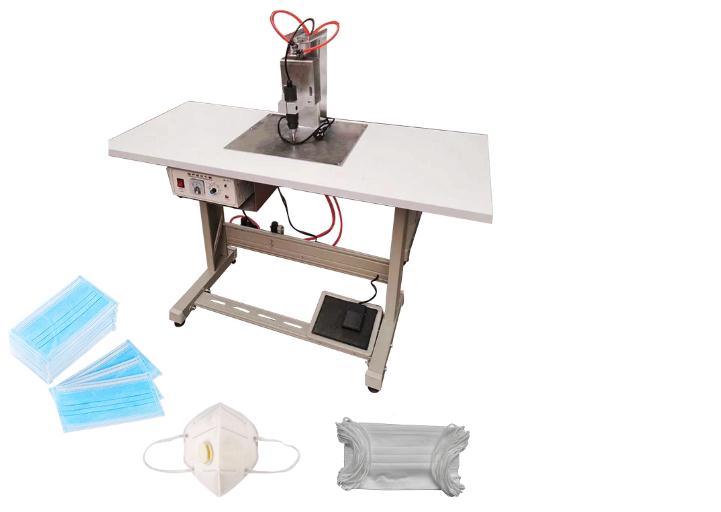 Face Mask Making Machine + Earloop Welding Machine for Disposable Face Mask