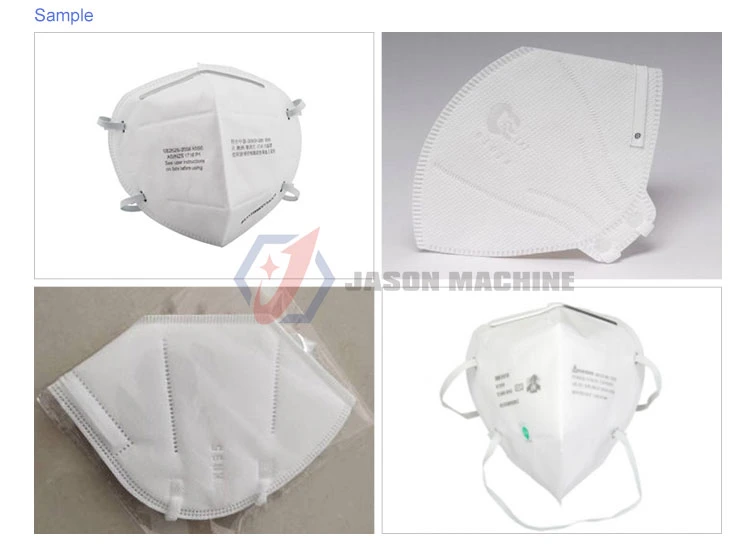 Automatic Face Mask Machine N95 Respirator Mask Making Machine