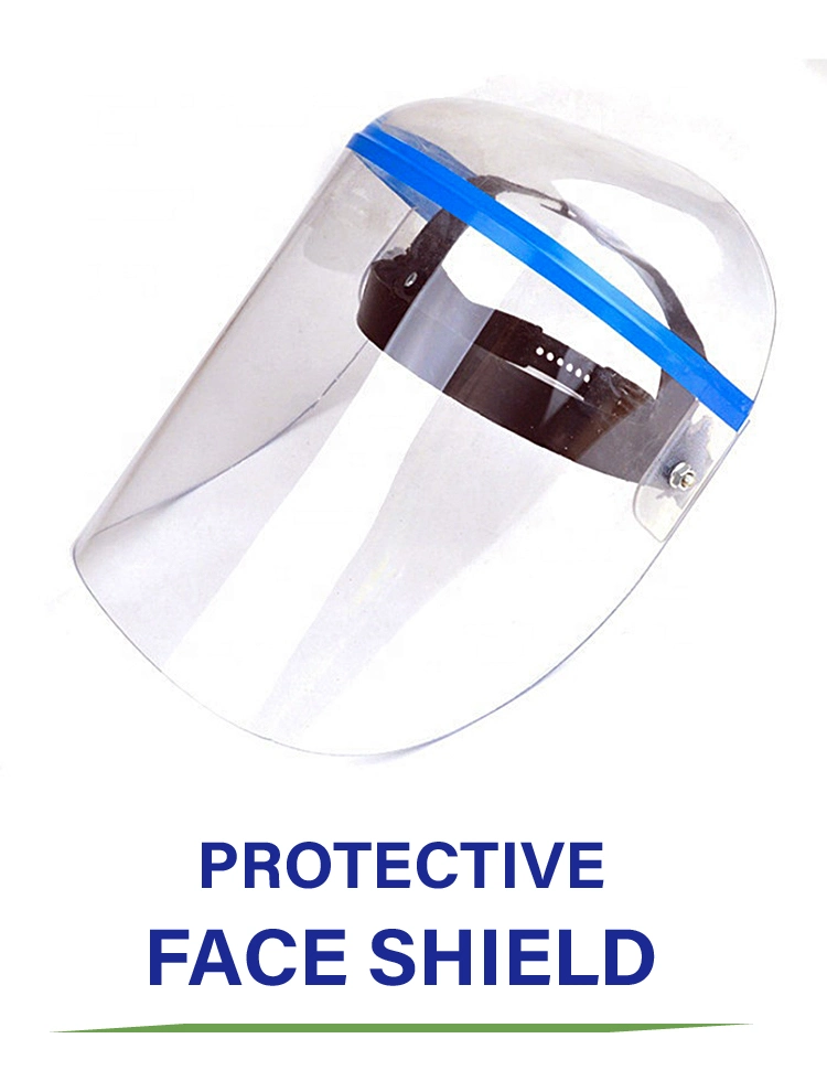 Prevention Virus Clear Full Face Shield Mask Anti-Fog Protective Face Shield Mask