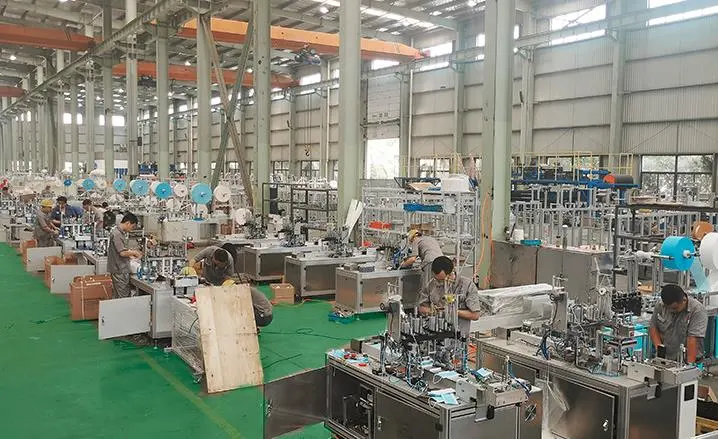 Automatic Disposable Face Mask Box Forming Filling Packing Machine