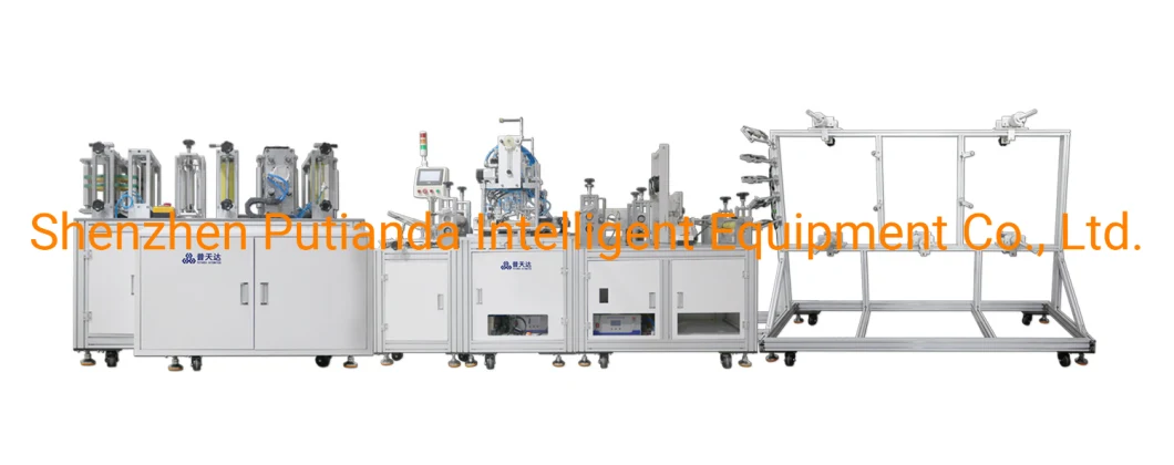 High Production Capacity Mask Making Machine About KN95/N95 Automatic Face Mask Machine