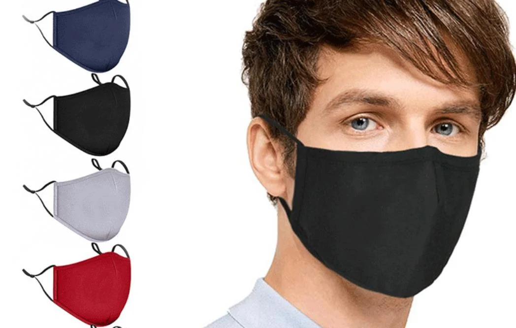 Washable Fabric Face Mask Protecting Cloth Face Mask 100% Cotton Reusable Face Mask Eco Face Mask