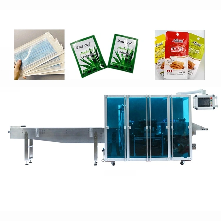 Full Automatic Horizontal Disposable Face Mask Packing Machine for Plaster