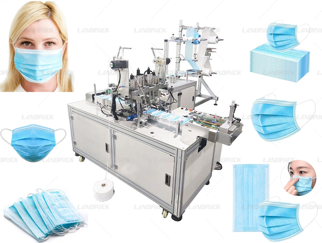 Automatic Face Mask Production Line Disposable Face Mask Machine