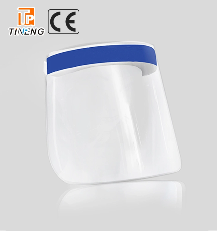 Anti-Fog Face Shield Mask, Protective Disposable Safety Transparent Face Shield Fluid Resistant Full Face Mask