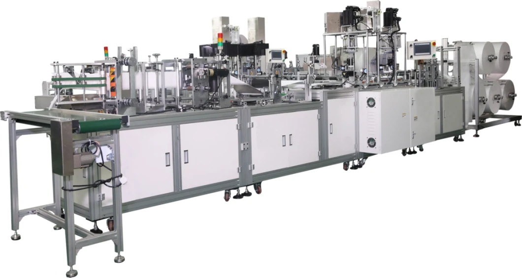 Full Automatic Disposable Folding Face Mask Machine (KN95)