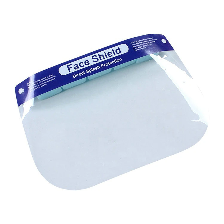 Transparent Face Shield Protective Mask Disposable Face Shield Mask