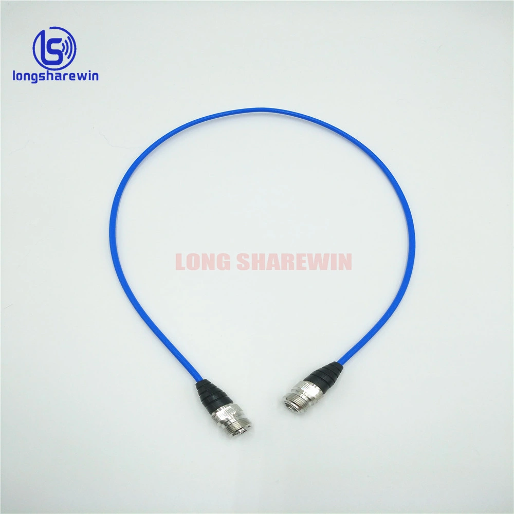 High Intermodulation N Female Jack to N Female Jack Waterproof Connector Rg141 Cable Assembly