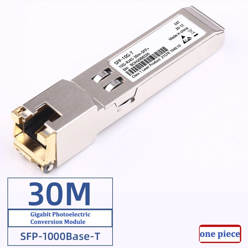 Electrical Port Optical Module Gigabit/10 Gigabit SFP+ 10g RJ45 10gbe SFP+