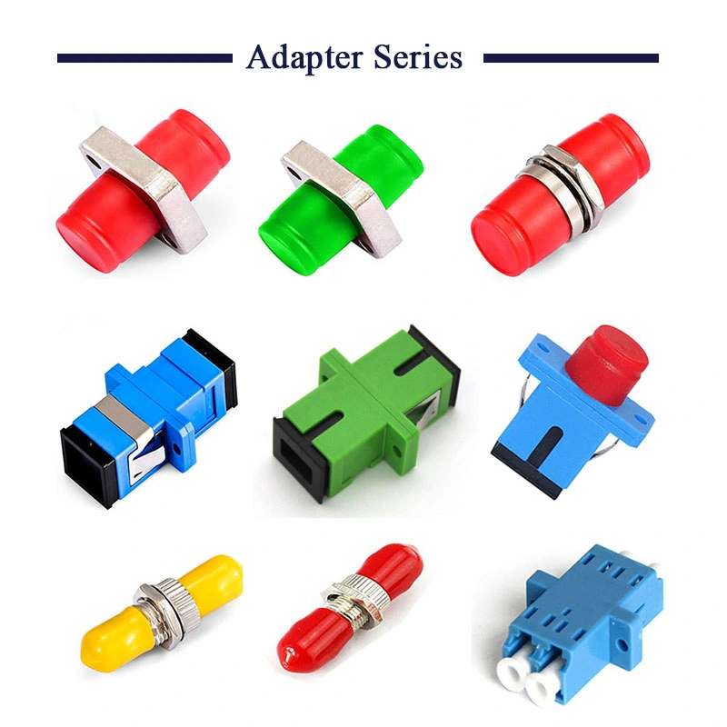 Single Mode Duplex Adapter Sc Fiber Optic Adapter / Couplers