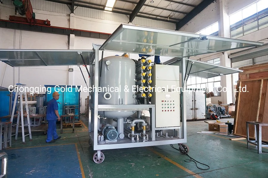 Zja 4000L/H High Voltage Transformer Oil Purifier Without Closed Door