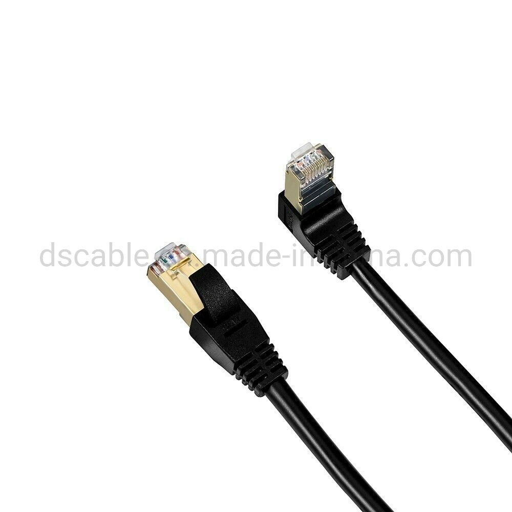 Ethernet Cat7 Cable RJ45 Gigabit Network Cable 250MHz Right Angle