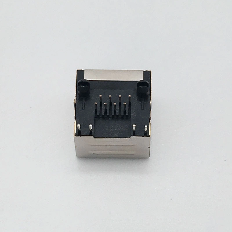 High Quality Shielding Modular PCB Jack with Two LED RJ45 Connector