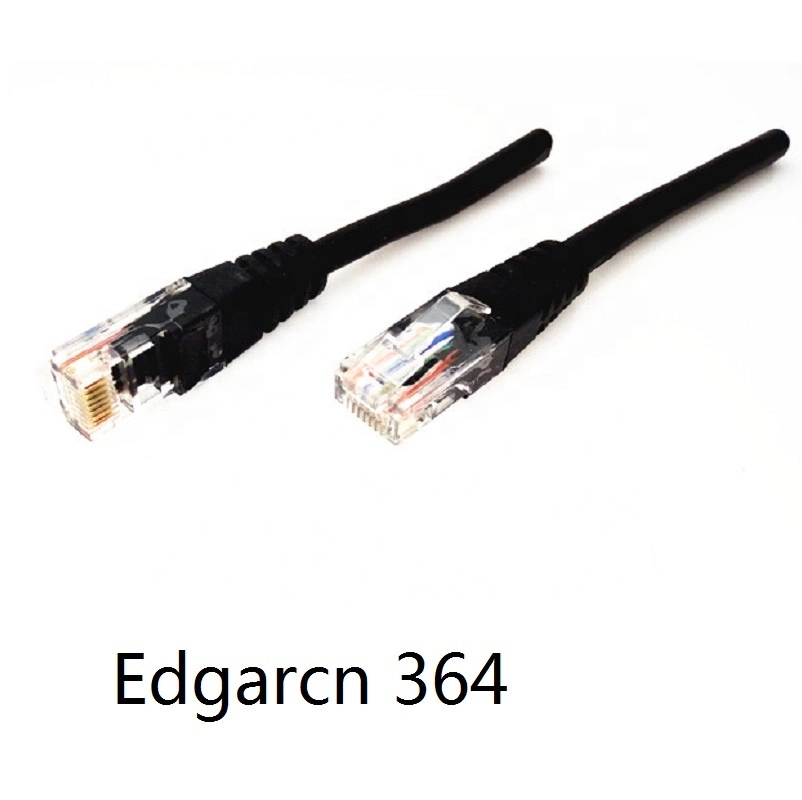 RJ45 Connectors Male Network Extention Coiled Spring Cable for Telephone
