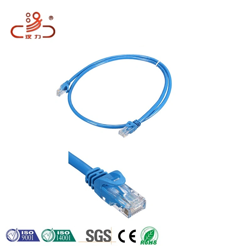 RJ45 Patch Cord Connector Cat5e Network Patch Cord Jumper Cable