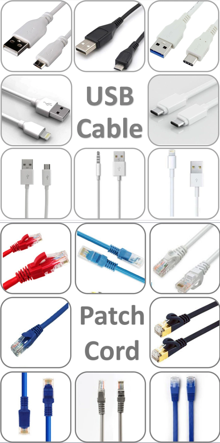 Small Plastic Injection Machine Making USB Cable RJ45 LAN Cable