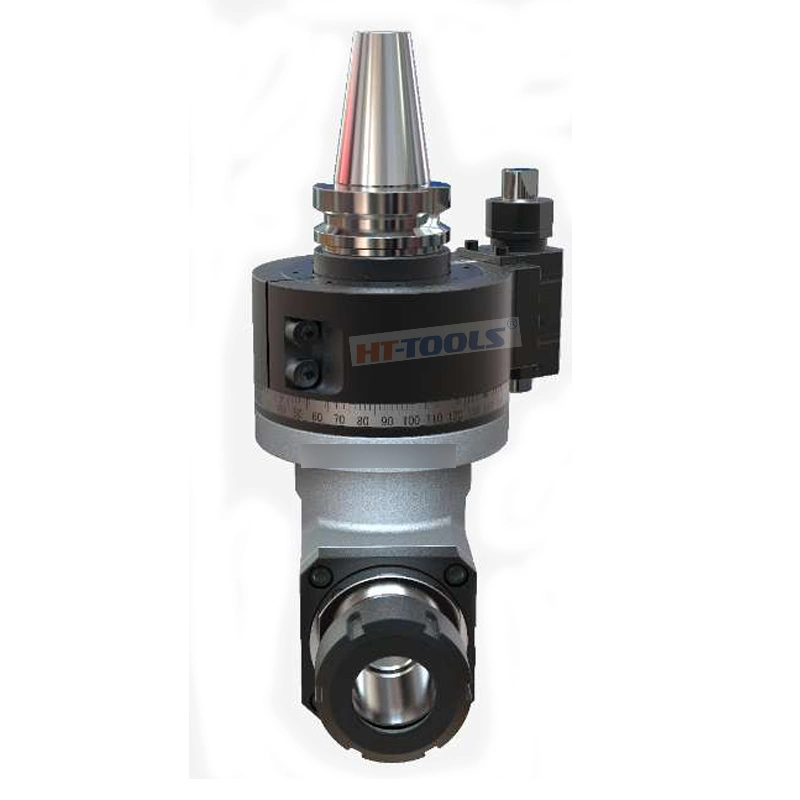 Machine Tools 90 Degree Angle Head Bt40/ISO30/Cat40 Right Angle and Double Milling Head