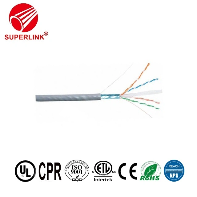 China Manufacturer LAN Cable Professional FTP CAT6A Network Cable for RJ45 Connector Engineering Wiring Network Project