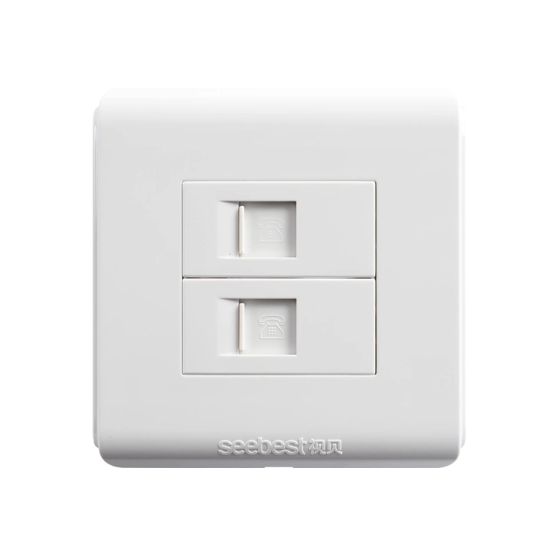 RJ45 Network Cable Wall Socket Outlet for Computer Phone