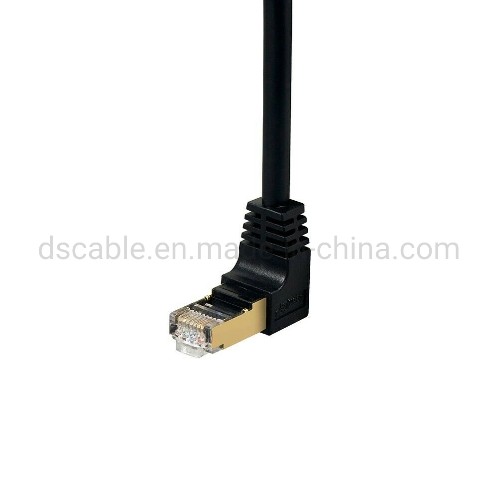 Ethernet Cat7 Cable RJ45 Gigabit Network Cable 250MHz Right Angle