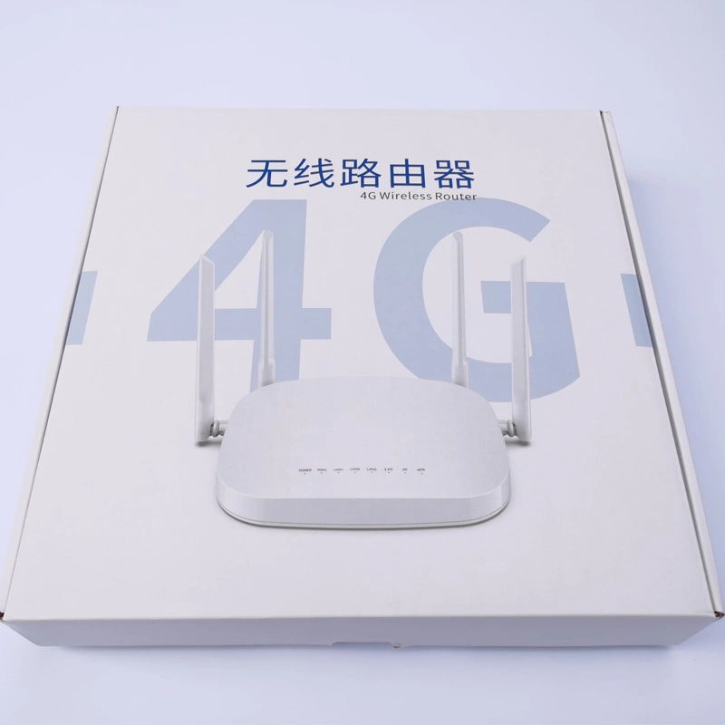 4 RJ45 Ports 4G WiFi Router for All SIM