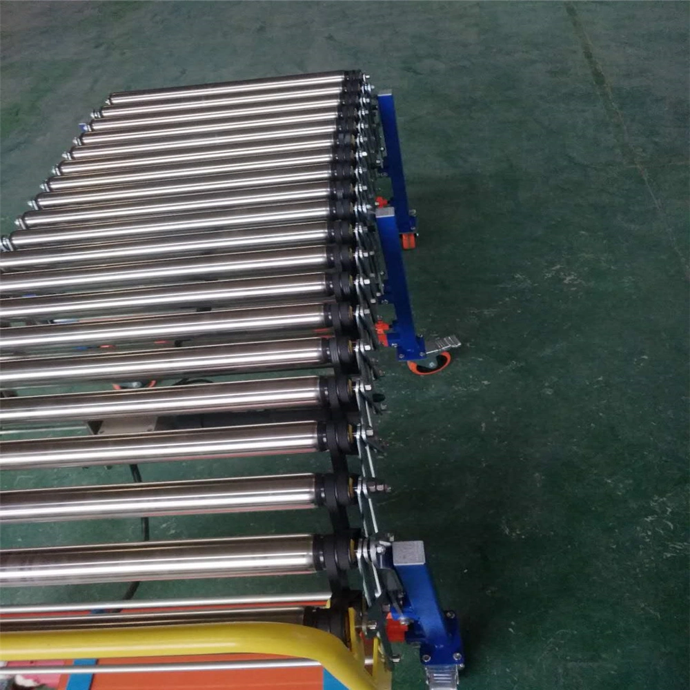 Powered Extension Roller Conveying Equipment Timing Belt Conveyors