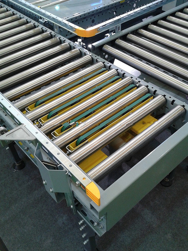 Turning Stainless Steel Roller Conveyor for Workshop Package Line