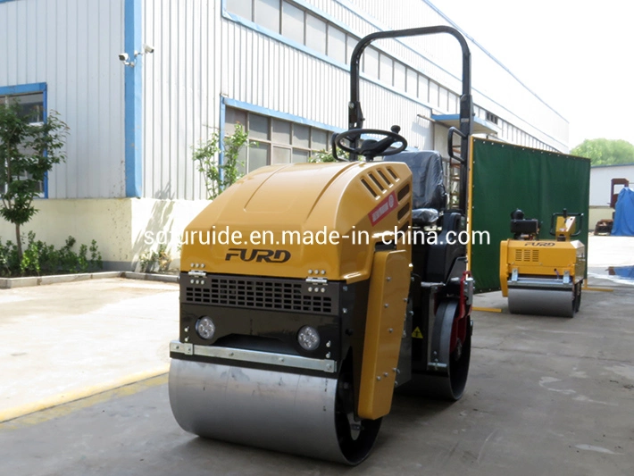 1 Ton Compactor Vibratory Road Rollers for Sale